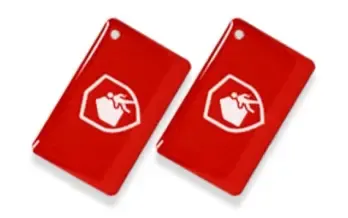 Carte RFID RF810 – Compatible clavier DKF810FK (Rouge)